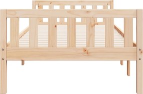 vidaXL Κρεβάτι Παιδικό Χωρίς Στρώμα 80x200 εκ. Μασίφ Ξύλο Πεύκου