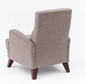 Πολυθρόνα Καφέ ALY ARZILLA 87x76x91