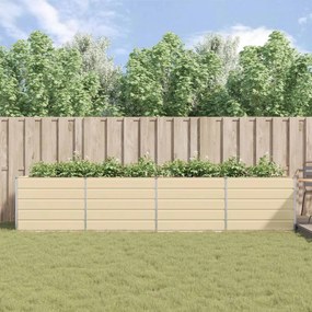 vidaXL Γλάστρα Ελεφαντόδοντο 385 x 100 x 75 εκ Επικαλυμμένος Χάλυβας