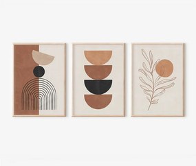 Πίνακας Mistel pakoworld τρίπτυχος με ψηφιακή εκτύπωση και πλαίσιο 33x1.5x48εκ