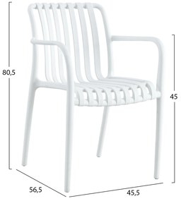 ΠΟΛΥΘΡΟΝΑ ΠΟΛΥΠΡΟΠΥΛΕΝΙΟΥ TIPPY  ΛΕΥΚΗ 55x55x81Υεκ.