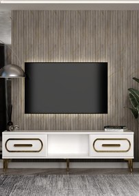 Stewehome Έπιπλο τηλεόρασης με ντουλάπι 150x30x41 cm