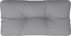 vidaXL Μαξιλάρι Παλέτας Γκρι 80 x 40 x 12 εκ. Υφασμάτινο