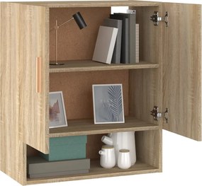 vidaXL Ντουλάπι Τοίχου Sonoma Δρυς 60x31x70 εκ. Επεξεργασμένο Ξύλο