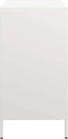 vidaXL Ντουλάπι Λευκό 68x39x73,5 εκ. από Χάλυβα Ψυχρής Έλασης