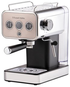 Russell Hobbs 26452-56 Αυτόματη Μηχανή Espresso 1350W Πίεσης 15bar, Ασημί