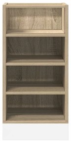 Κάτω ντουλάπι Sonoma Oak 40x44,5x81,5 cm Κατασκευασμένο ξύλο - Καφέ