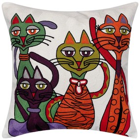 Διακοσμητική Μαξιλαροθήκη (45x45) Silk Fashion Polygazo249
