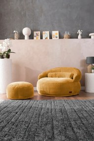 Stewehome Πουφ κάθισμα χωρίς πόδια μοντέρνου στιλ 110x110x110 cm