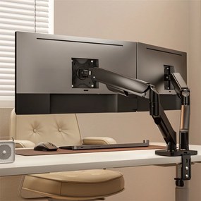 POWERTECH βάση γραφείου για 2x οθόνες PT-1425, 17-32", έως 9kg