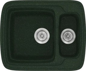 Sanitec Classic 314 (60×51) - Γρανιτένιος νεροχύτης - Granite GREEN