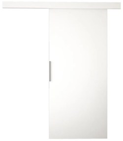 Συρόμενες πόρτες Atlanta 178, 25 kg, Άσπρο, Πλαστικοποιημένη μοριοσανίδα, Αλουμίνιο | Epipla1.gr