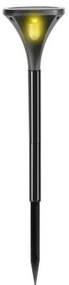 Ηλιακό Φωτιστικό Καρφωτό LED 2W Μαύρο 6000Κ 6803 Spotlight-6803-Μαύρο 6803