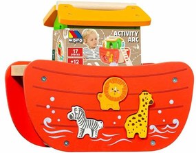 Playset Moltó Noah's ark Ξύλο 17 Τεμάχια