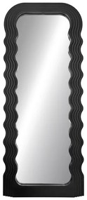 Καθρέπτης Maraya Inart μαύρο PP 46x3.2x110εκ Υλικό: GLASS - PP 298-000036