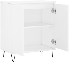 vidaXL Συρταριέρα Λευκή 60 x 35 x 70 εκ. από Επεξεργασμένο Ξύλο