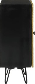 vidaXL Ντουλάπι 55 x 30 x 75 εκ. από Μασίφ Ξύλο Μάνγκο