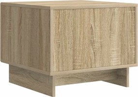 vidaXL Τραπεζάκι σαλονιού Sonoma Δρυς 49 x 50 x 40 εκ