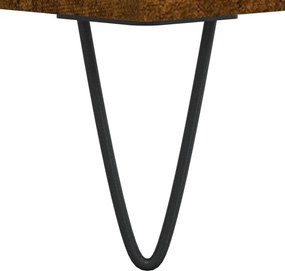 vidaXL Δισκοθήκη Καπνιστή Δρυς 85 x 38 x 48 εκ. από Επεξεργασμένο Ξύλο