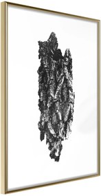 Αφίσα - Texture of a Tree - 40x60 - Χρυσό - Χωρίς πασπαρτού