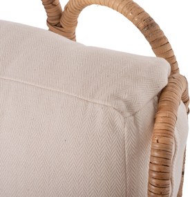 ΠΟΛΥΘΡΟΝΑ RINGER HM9341 ΑΠΟ RATTAN-ΜΕΤΑΛΛΟ ΦΥΣΙΚΟ ΧΡΩΜΑ 65x69x86Y εκ.