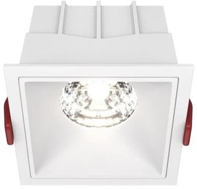 Χωνευτό Σποτ Οροφής Alfa LED 15W 4000K Λευκό DL043-01-15W4K-D-SQ-W MAYTONI-DL043-01-15W4K-D-SQ-W-Λευκό DL043-01-15W4K-D-SQ-W