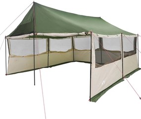 vidaXL Οικογενειακή Σκηνή Πράσινο 450 x 400 x 265 εκ