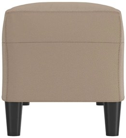 vidaXL Πάγκος Καπουτσίνο 100 x 35 x 41 εκ. από Συνθετικό Δέρμα