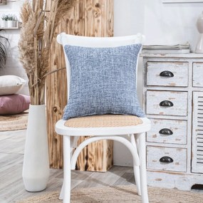 Μαξιλαροθήκη Διακοσμητική Milazzo 05 Blue Teoran 43X43 Cotton-Polyester