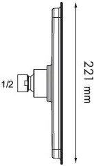 Κεφαλή ντουζ Alto