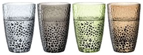 Ποτήρι Νερού Matera (Σετ 4Τμχ) 024386L 340ml Multi Leonardo Glass