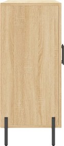 vidaXL Ντουλάπι Sonoma δρυς 90x34x80 εκ. Επεξεργασμένο Ξύλο