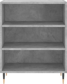 vidaXL Ντουλάπι Γκρι Σκυροδέματος 57x35x70 εκ. Επεξεργασμένο Ξύλο