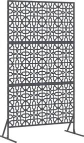 VidaXL Οθόνη Ιδιωτικότητας 100 x 50 x 180 εκ. Ατσάλι Ανθρακί
