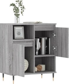 vidaXL Ντουλάπι Γκρι Sonoma 60x35x70 εκ. από Επεξεργασμένο Ξύλο