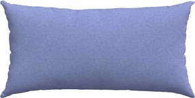vidaXL Μαξιλάρι Καναπέ 2 pcs ύφασμα Μπλε τζην 80 x 40 cm