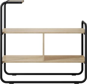 vidaXL Τραπέζι κονσόλας Sonoma Δρυς 80 x 35 x 75 cm Επεξεργασμένο Ξύλο