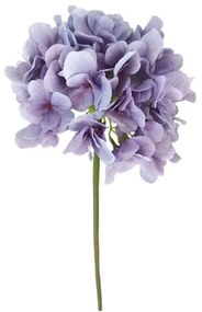 Τεχνητό Λουλούδι Ορτανσία 9251-7 53cm Purple Supergreens Πολυαιθυλένιο,Ύφασμα