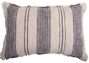 Μαξιλαροθήκη Διακοσμητική 0860007 40x60cm Beige-Brown Soulworks 40Χ60 Linen