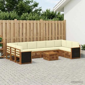 vidaXL Σειρά Καναπέ Εξωτερικού 8 pcs