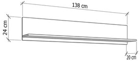 Τραπέζι Τραπεζαρίας Ανοιγόμενο Essex Cashmere - Artisan oak 160x80x77 εκ. 160x80x77 εκ.