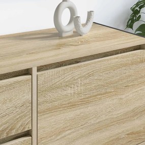 vidaXL Ντουλάπι TV Σονόμα 100 x 36 x 49.5 εκ Επεξεργασμένο ξύλο