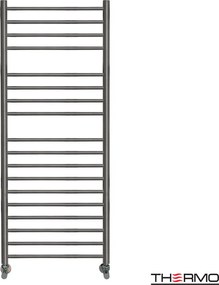 Thermo Bellavia Black Brushed PVD - Θερμαινομενη πετσετοκρεμάστρα - 50x120 cm