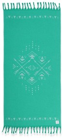 Πετσέτα Θαλάσσης Permian Green Nef-Nef Θαλάσσης 90x170cm Cotton-Polyester