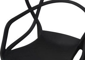 Καρέκλα Abstract-Μαύρο