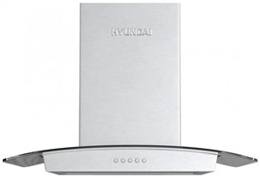 Hyundai HHD24-TG2261X Απορροφητήρας Καμινάδα με πλάτος 60cm και απορροφητική ισχύ 650 m³/h - Inox
