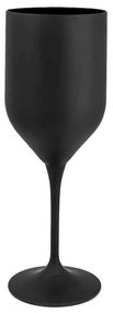 Ποτήρι Κολωνάτο Κρασιού 330ml D5220 UMMA/BLACK - Crystalex - 6 ΤΜΧ