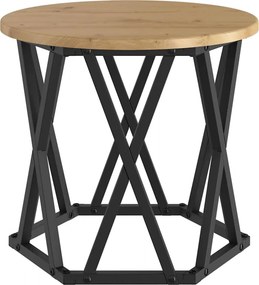 vidaXL Κομοδίνο Μονάδας 3 pcs Artisan Oak 53 x 53 x 40 cm