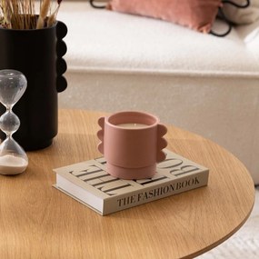 Κερί Αρωματικό 370gr (10.2x10x13) A-S Wavy Bliss 204730A Pink