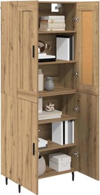 vidaXL Highboard 2 τμχ. Artisan Oak 69,5 x 34 x 180 εκ.